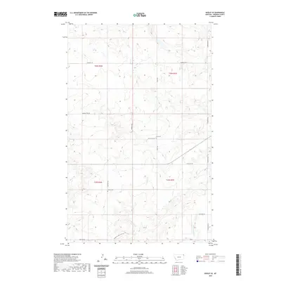 2020 Map of Dooley SE, 2020 Print