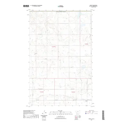 2020 Map of Dooley, 2020 Print