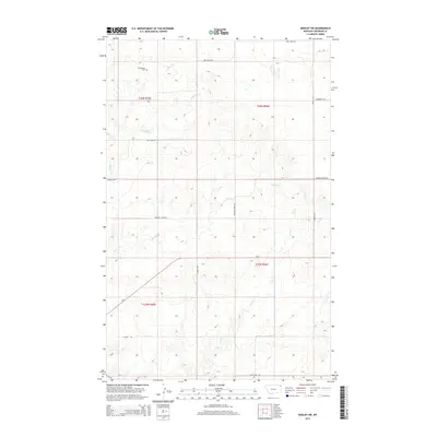 2014 Map of Dooley SW, 2014 Print