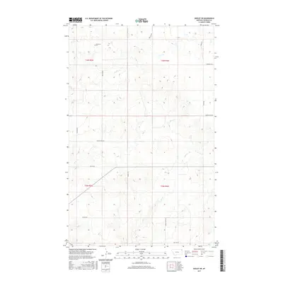 2017 Map of Dooley SW, 2017 Print