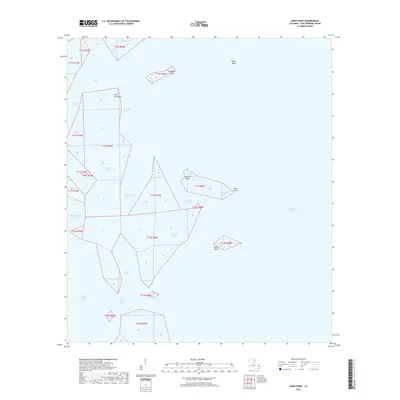 2018 Map of Door Point, 2018 Print