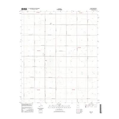 2017 Map of Dora, 2017 Print