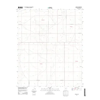 2013 Map of Dora SW, 2013 Print