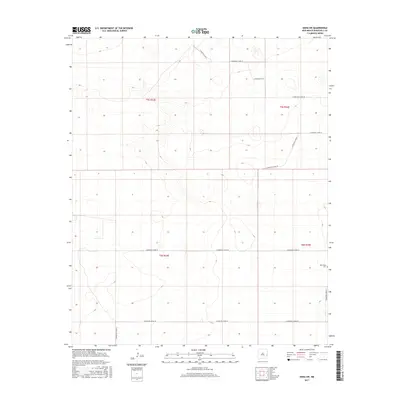 2017 Map of Dora SW, 2017 Print