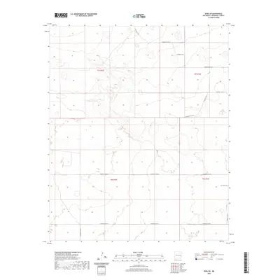 2020 Map of Dora SW, 2020 Print
