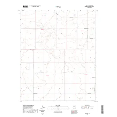 2023 Map of Dora SW, 2023 Print
