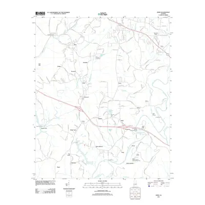 2011 Map of Dora, 2011 Print