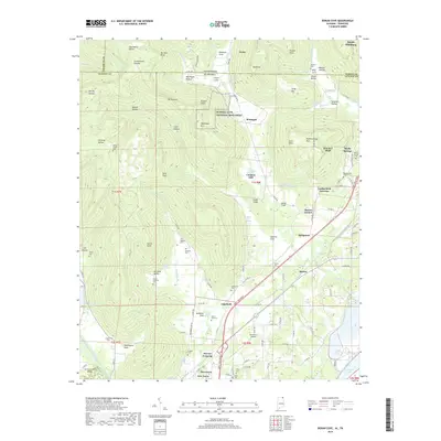 2018 Map of Doran Cove, 2018 Print