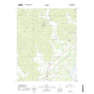 2020 Map of Doran Cove, 2020 Print