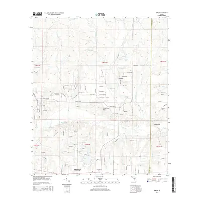 2015 Map of Dorcas, 2015 Print