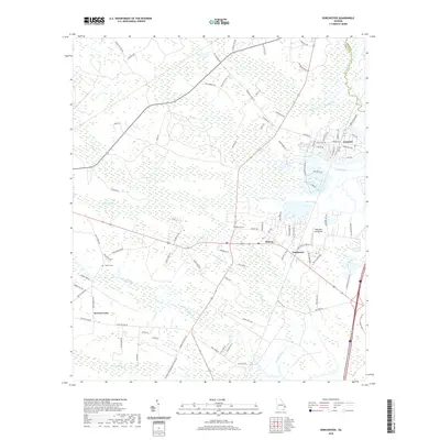 2020 Map of Dorchester, 2020 Print