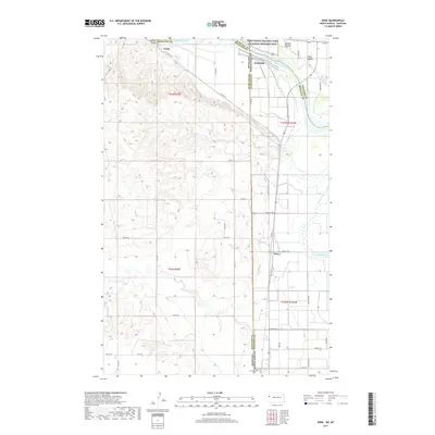 2017 Map of Dore, 2017 Print
