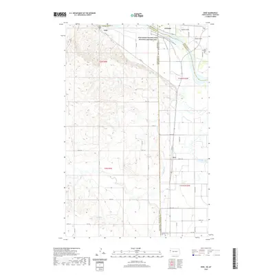 2020 Map of Dore, 2020 Print