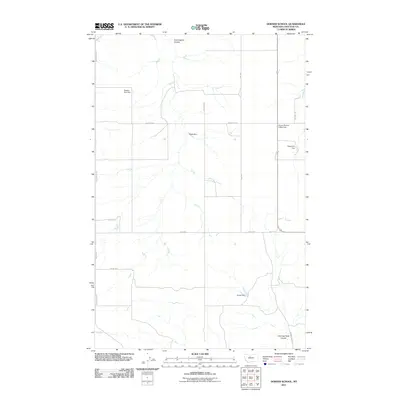 2011 Map of Dorner School, 2011 Print