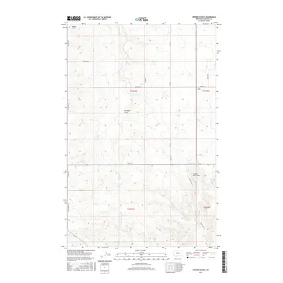 2017 Map of Dorner School, 2017 Print