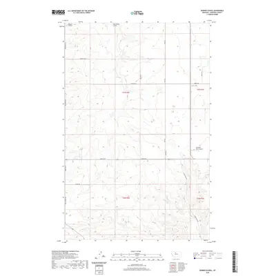 2020 Map of Dorner School, 2020 Print