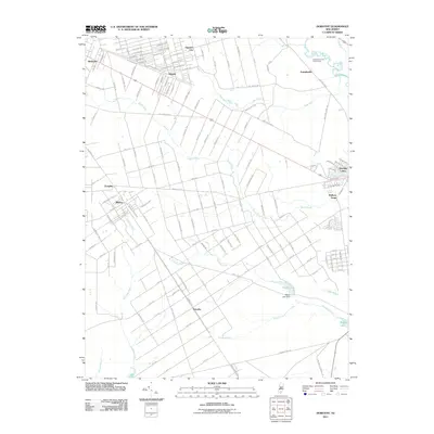 2011 Map of Dorothy, 2011 Print