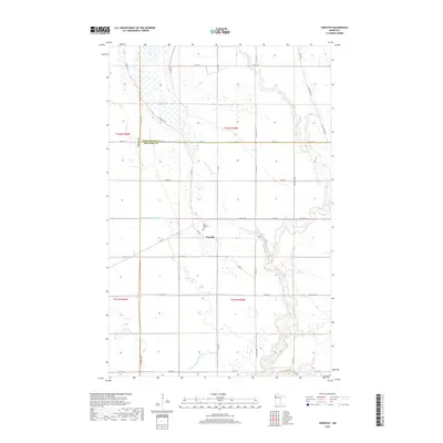 2019 Map of Dorothy, 2019 Print