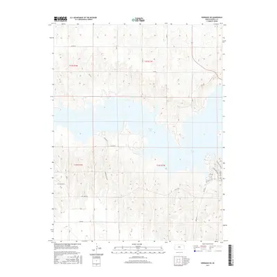 2015 Map of Dorrance NE, 2015 Print
