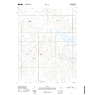 2018 Map of Dorrance NW, 2018 Print