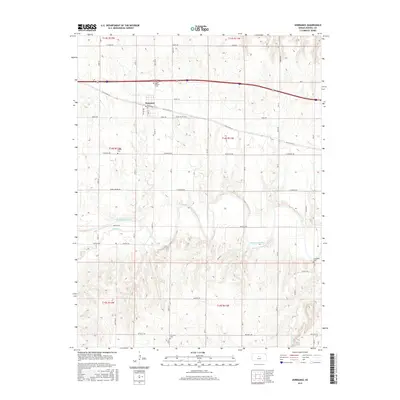 2015 Map of Dorrance, 2015 Print