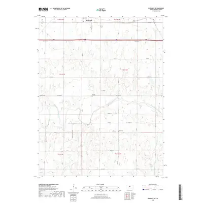 2018 Map of Dorrance SW, 2018 Print