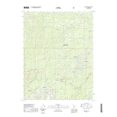 2022 Map of Dorrington, 2022 Print