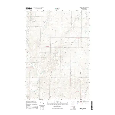 2015 Map of Dorrity Creek, 2015 Print