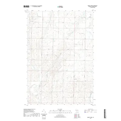 2018 Map of Dorrity Creek, 2018 Print