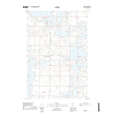 2019 Map of Dorset, 2019 Print