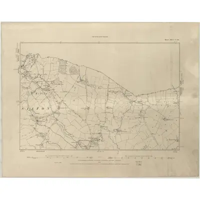 1886 Map of Dorset I.SE