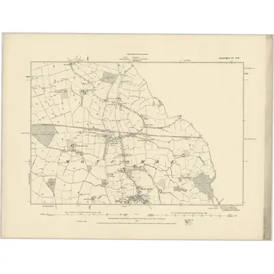 1886 Map of Dorset IV.NW