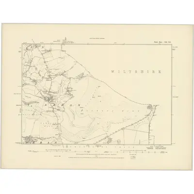 1886 Map of Dorset VIII.NE