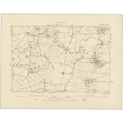 1886 Map of Dorset VIII.SW
