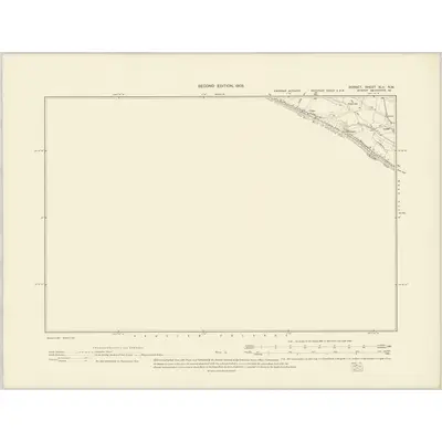 1901 Map of Dorset XLV.NW, 1903 Print