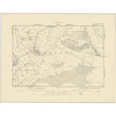 1887 Map of Dorset XXIII.NE