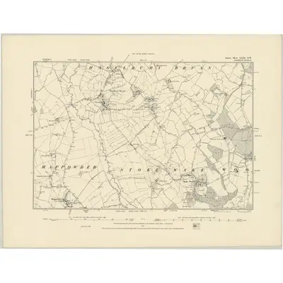 1887 Map of Dorset XXIII.NW