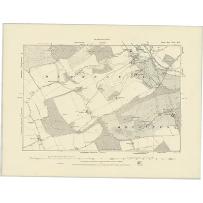 1887 Map of Dorset XXIV.NW