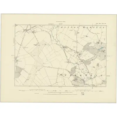 1887 Map of Dorset XXV.SE