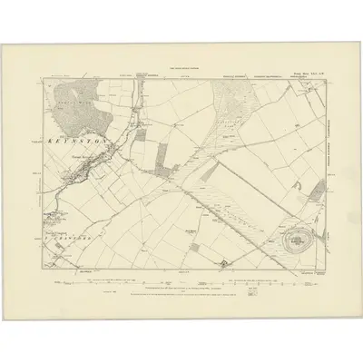 1887 Map of Dorset XXV.SW