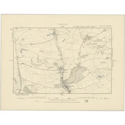 1887 Map of Dorset XXXI.NE