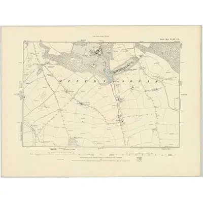 1887 Map of Dorset XXXII.NE
