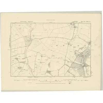 1887 Map of Dorset XXXII.SW