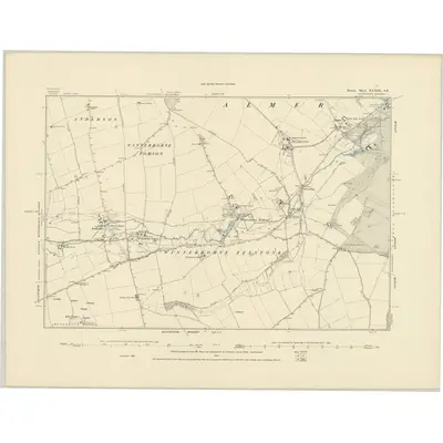 1887 Map of Dorset XXXIII.SE