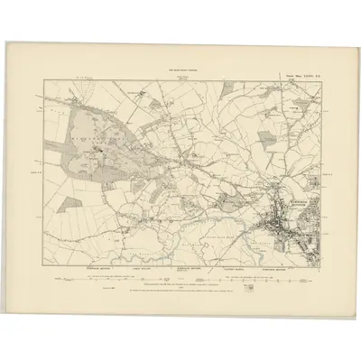1887 Map of Dorset XXXIV.NE