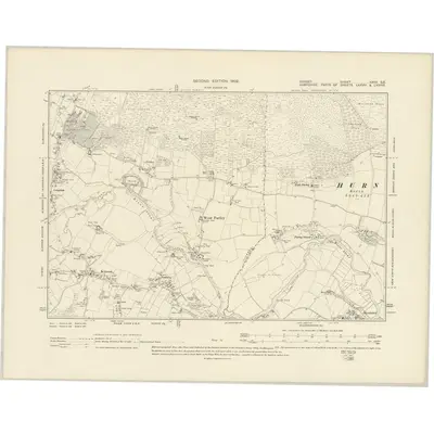 1900 Map of Dorset XXXV.SE, 1902 Print