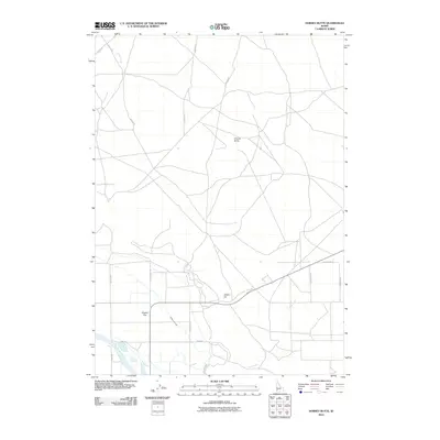 2010 Map of Dorsey Butte, 2010 Print