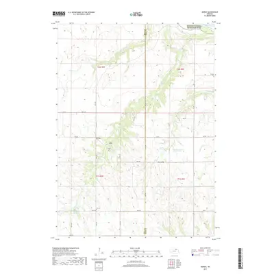 2017 Map of Dorsey, 2017 Print