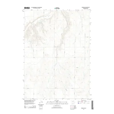2014 Map of Dorsey NW, 2014 Print