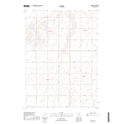 2017 Map of Dorsey NW, 2017 Print